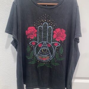 Lucky Brand Black Tee